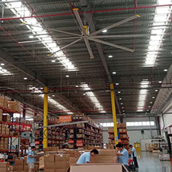 Warehouse ceiling fan